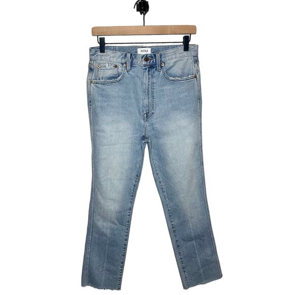 pistola Denim - Pistola Straight Leg Cut Off Jeans